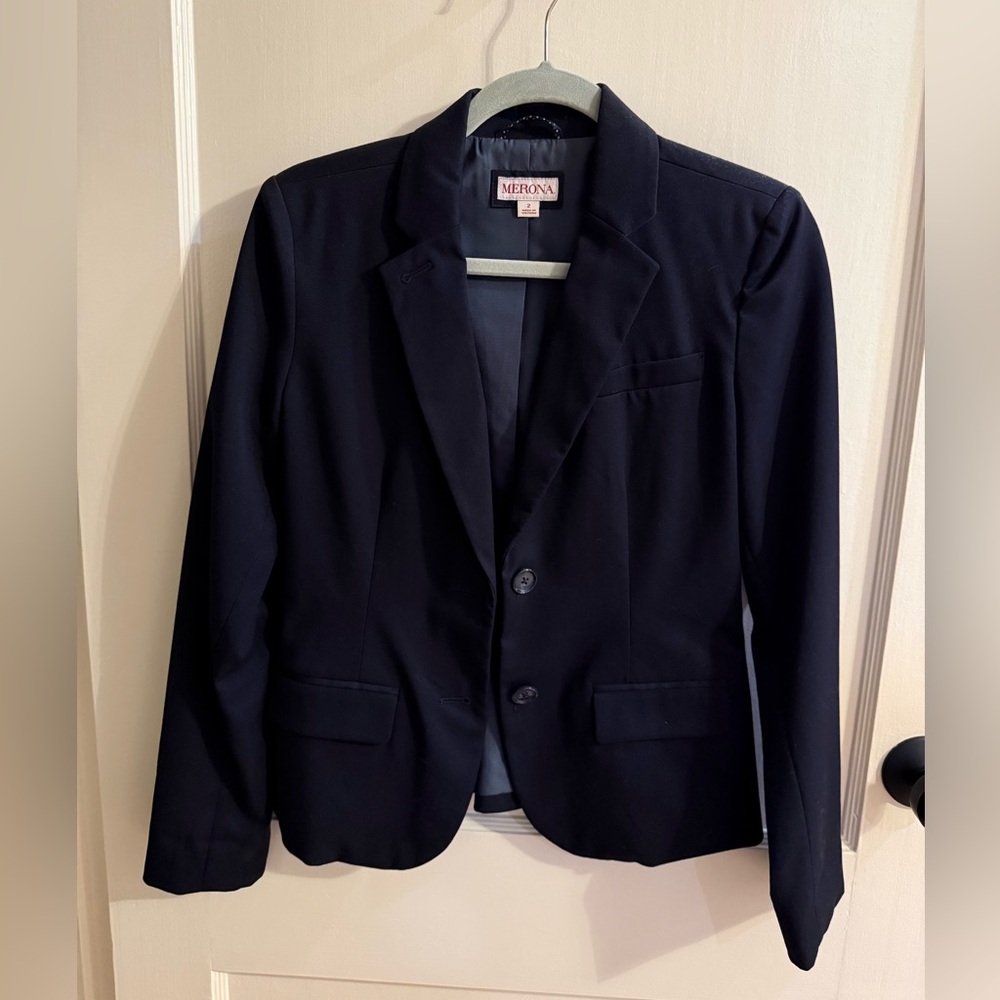 Merona Navy Blue Blazer